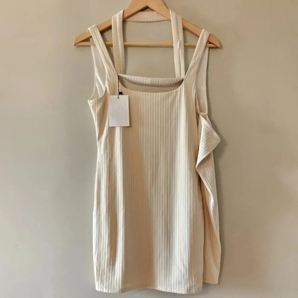 Not Yours To Keep Revolve Isabelle Mini Women's Dress In Cream Size Small. - Picture 8 of 14